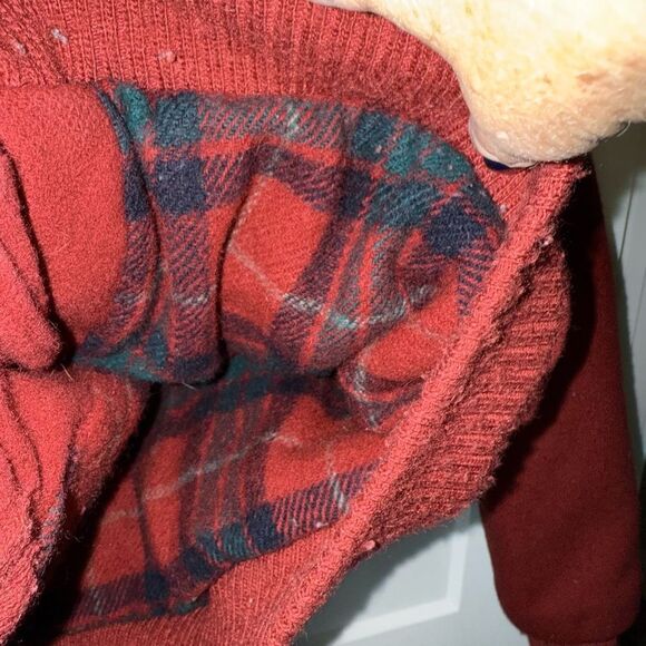 L.L. Bean Red Wool Outerwear - Picture 5 of 9